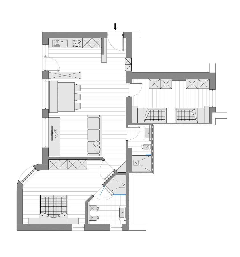 Апартаменты Cesa Gredine Ортизеи Экстерьер фото